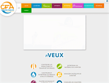Tablet Screenshot of cfa-tp-fc.com